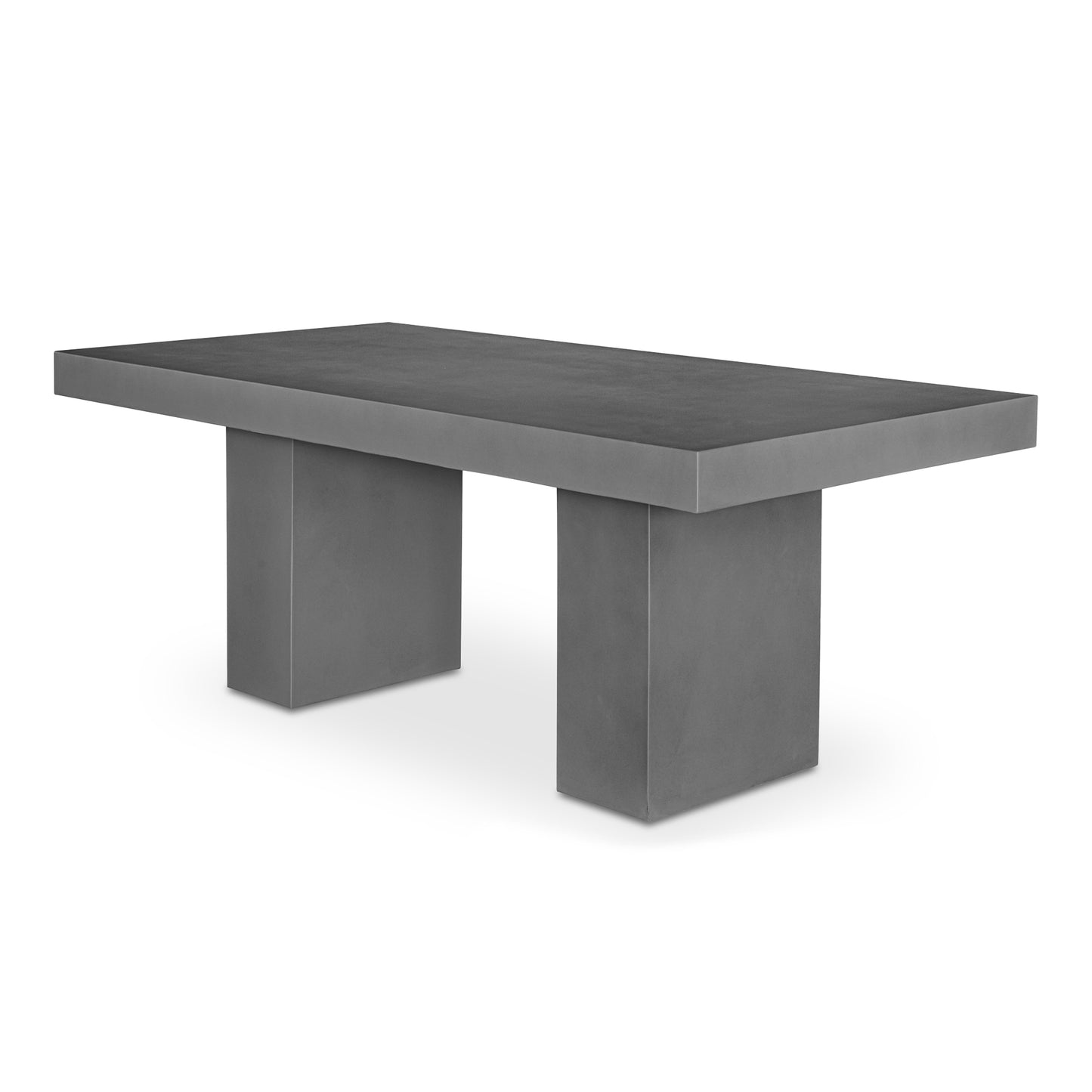 Antonius Outdoor Dining Table Dark Grey by Moe's Home