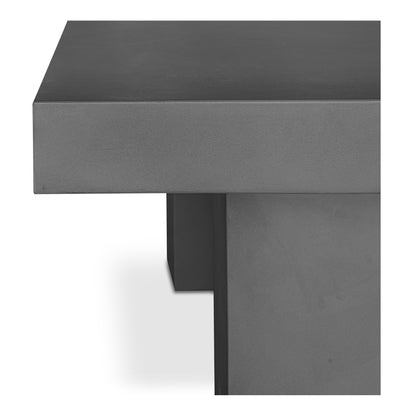 Antonius Outdoor Dining Table Dark Grey