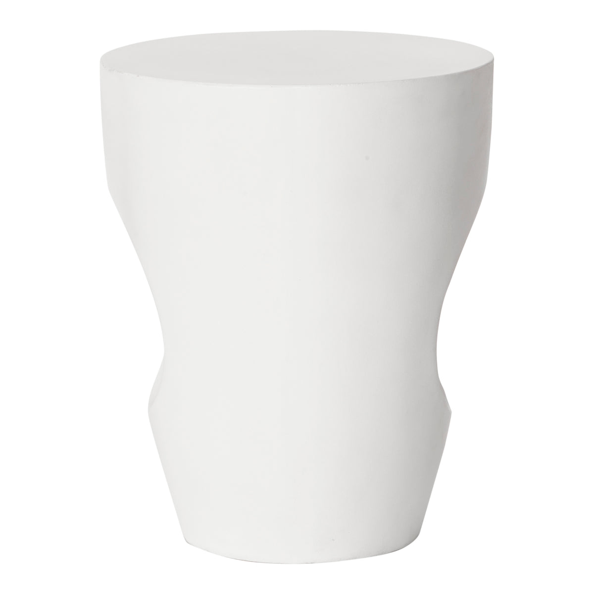 Aylard Outdoor Stool Cream White by Moe's Home