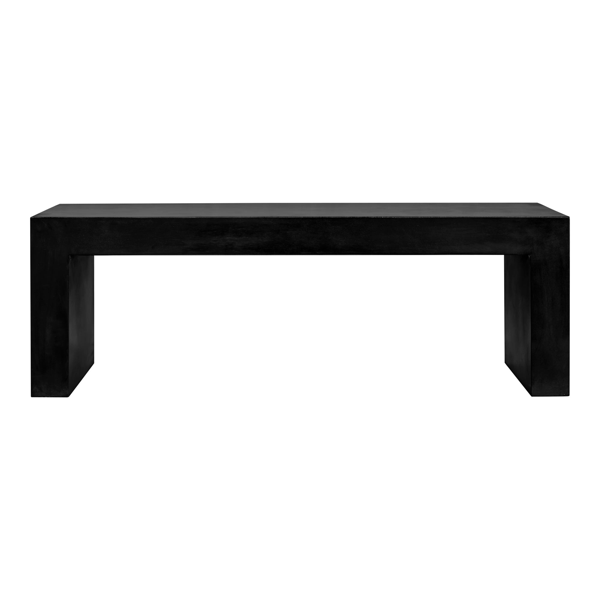 Lazarus Outdoor Bench Black | Black