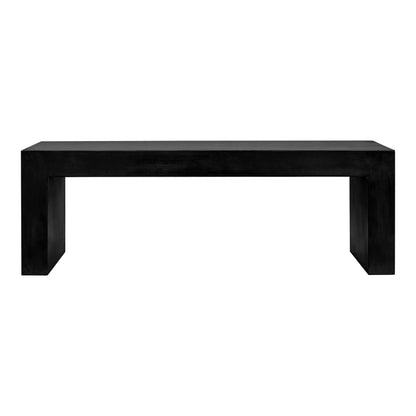 Lazarus Outdoor Bench Black | Black