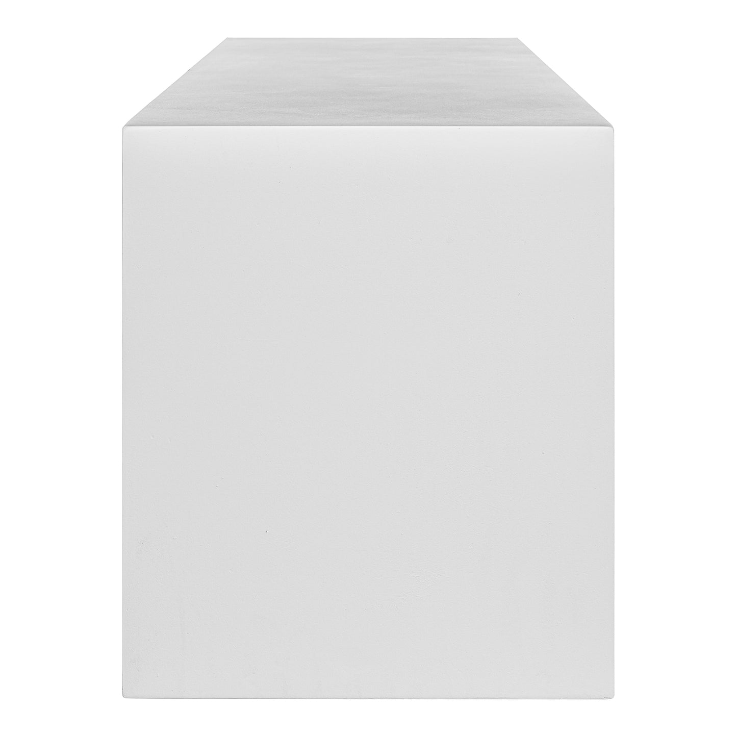 Lazarus Outdoor Bench White by Moe's Home