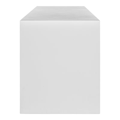 Lazarus Outdoor Bench White