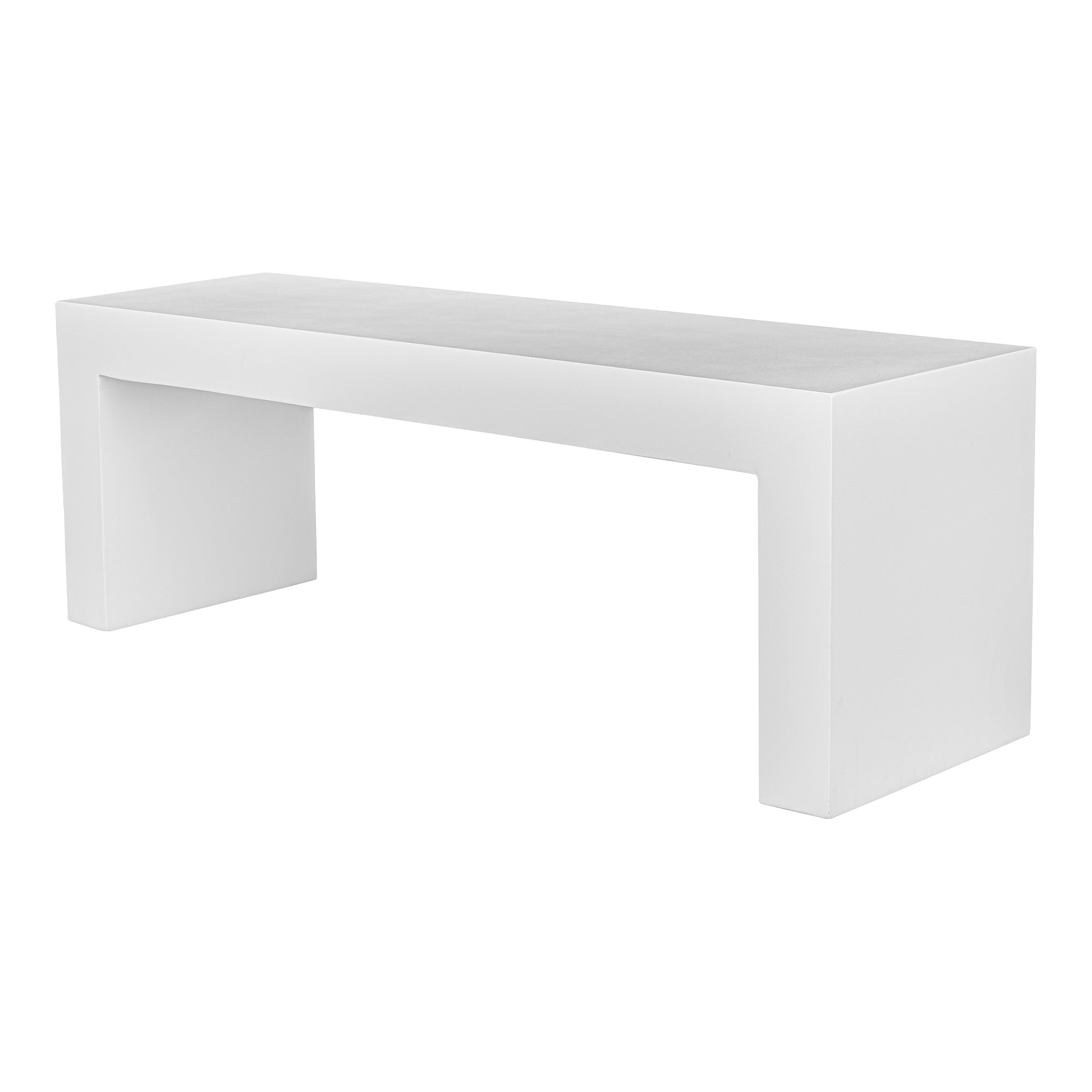 Lazarus Outdoor Bench White