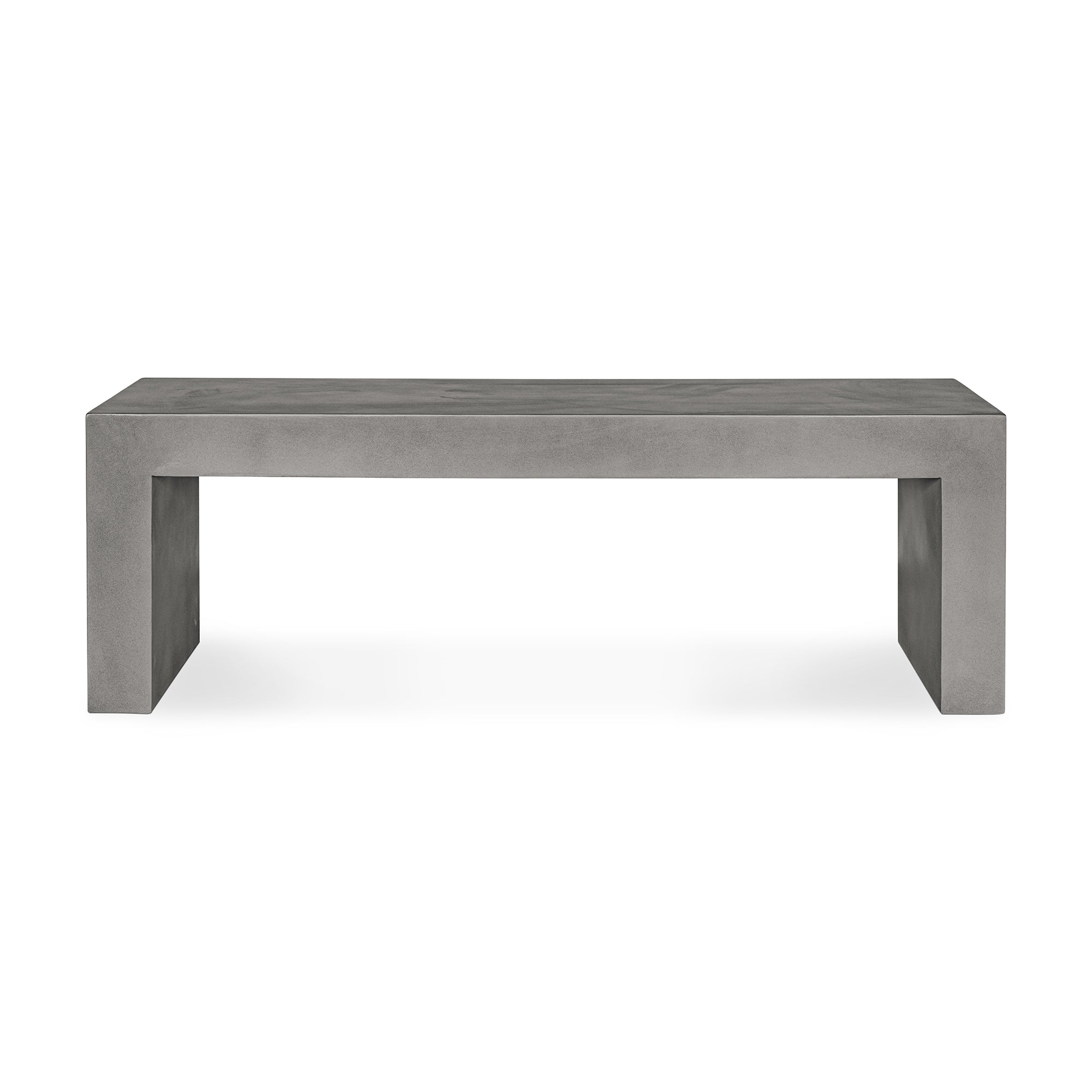 Lazarus Outdoor Bench Dark Grey | Grey