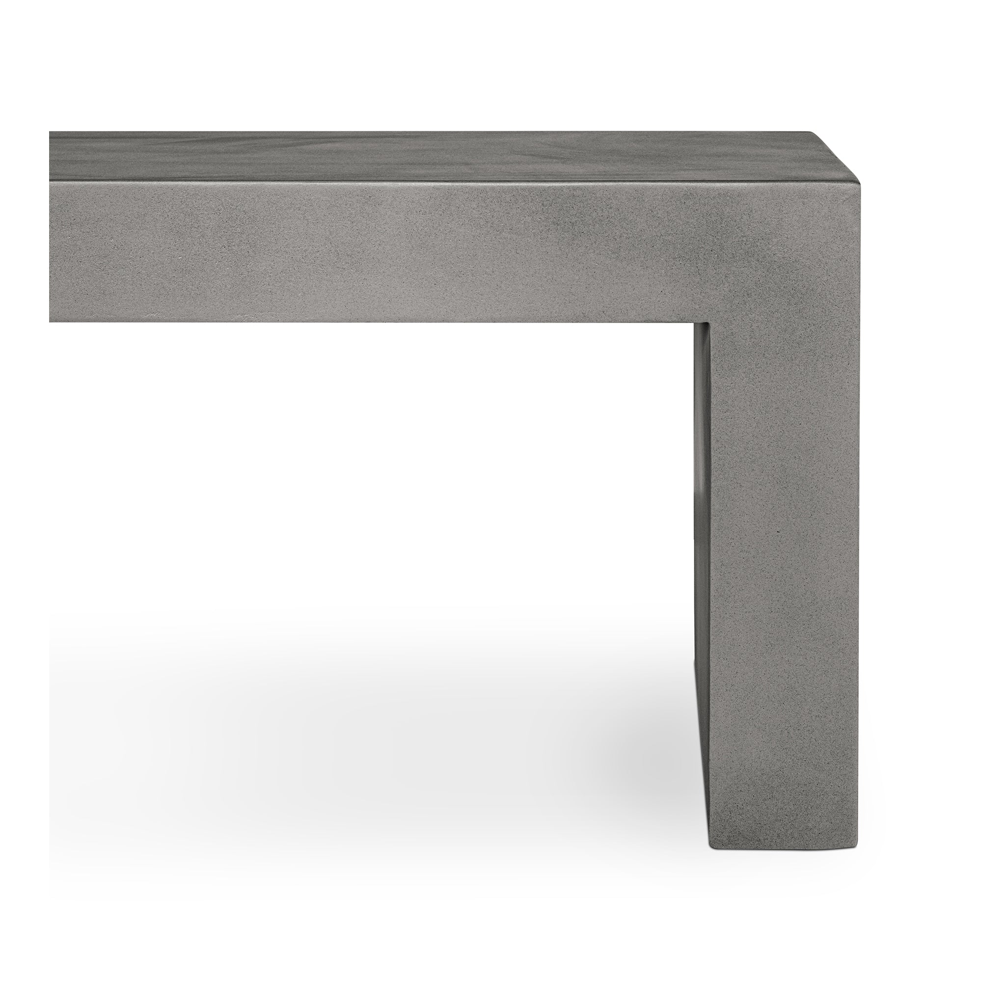 Lazarus Outdoor Bench Dark Grey