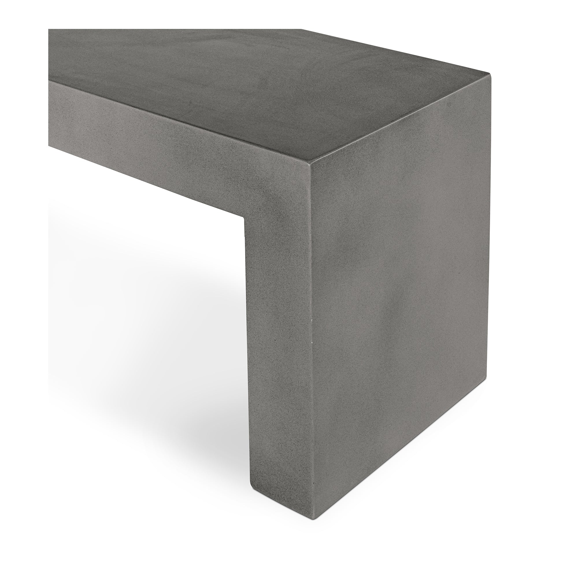 Lazarus Outdoor Bench Dark Grey