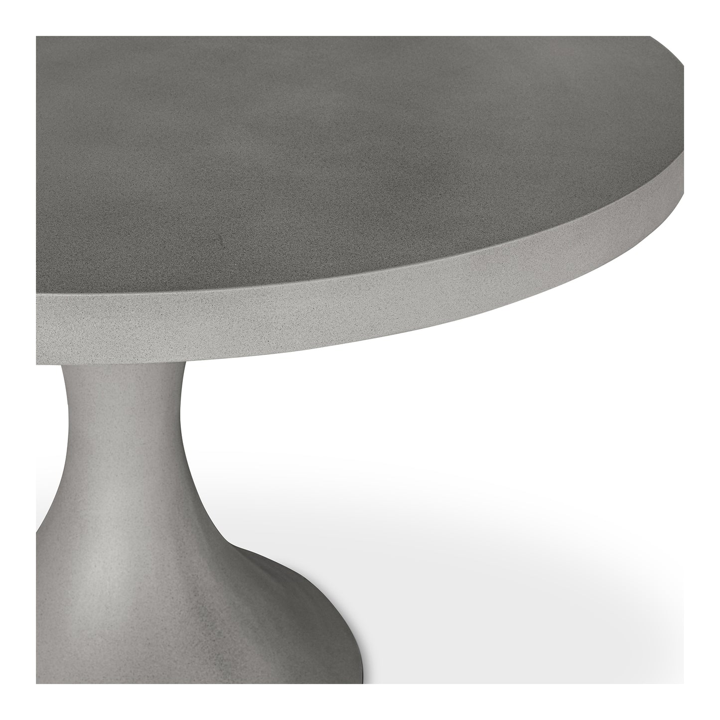 Isadora Outdoor Dining Table Dark Grey by Moe's Home