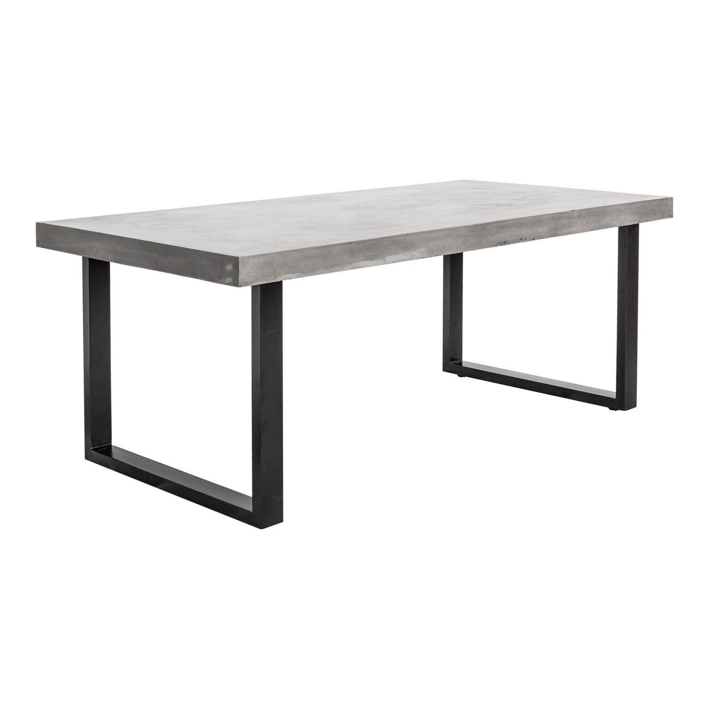 Jedrik Large Outdoor Dining Table Dark Grey by Moe's Home