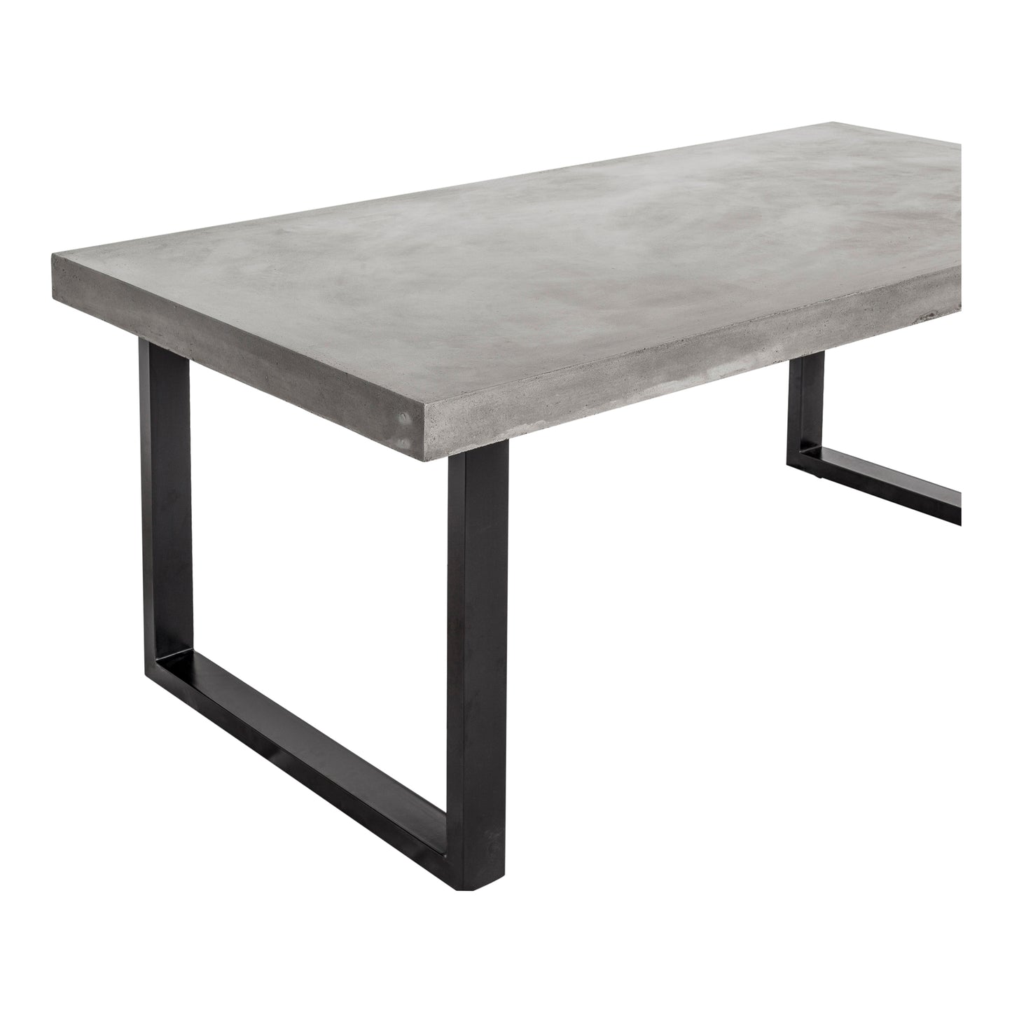 Jedrik Large Outdoor Dining Table Dark Grey by Moe's Home