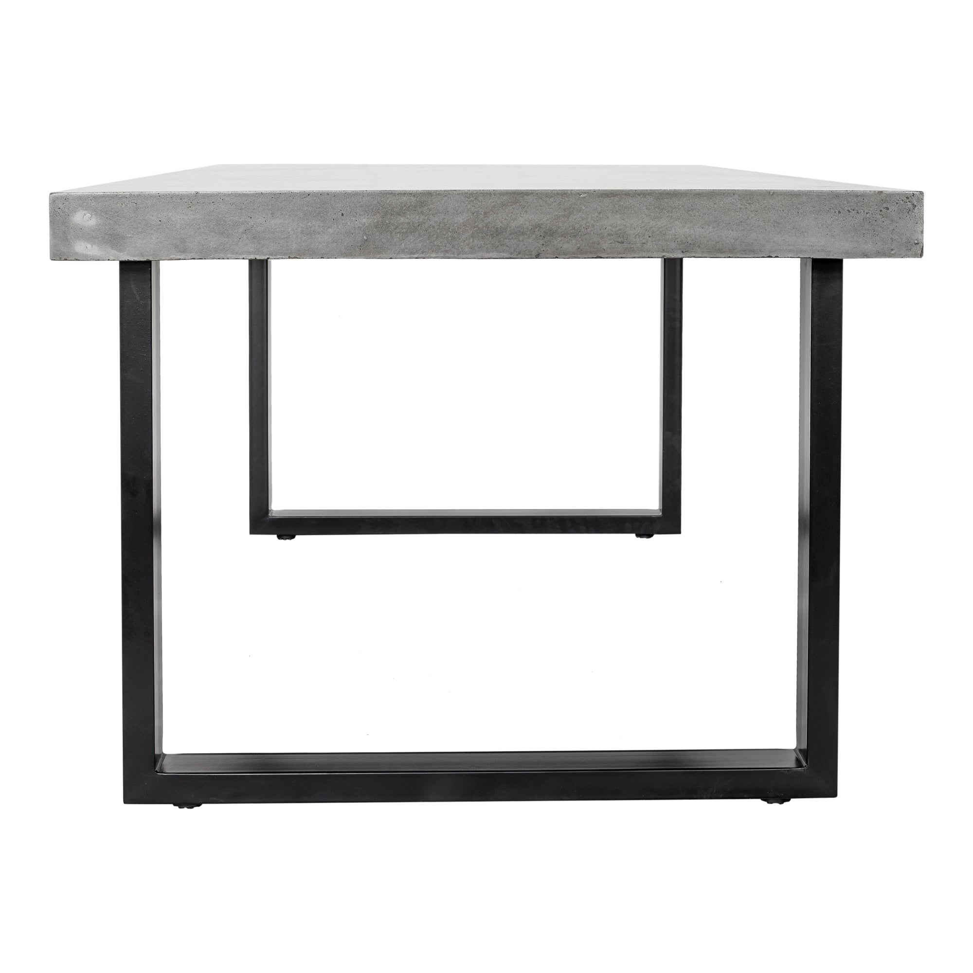 Jedrik Large Outdoor Dining Table Dark Grey