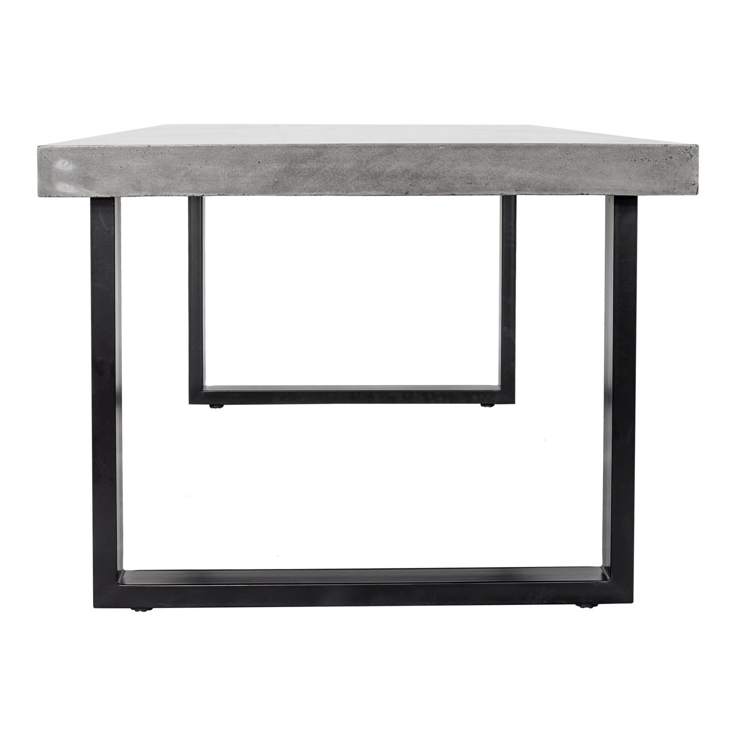 Jedrik Large Outdoor Dining Table Dark Grey by Moe's Home