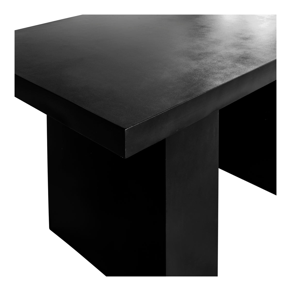 Aurelius 2 Outdoor Dining Table Black by Moe's Home