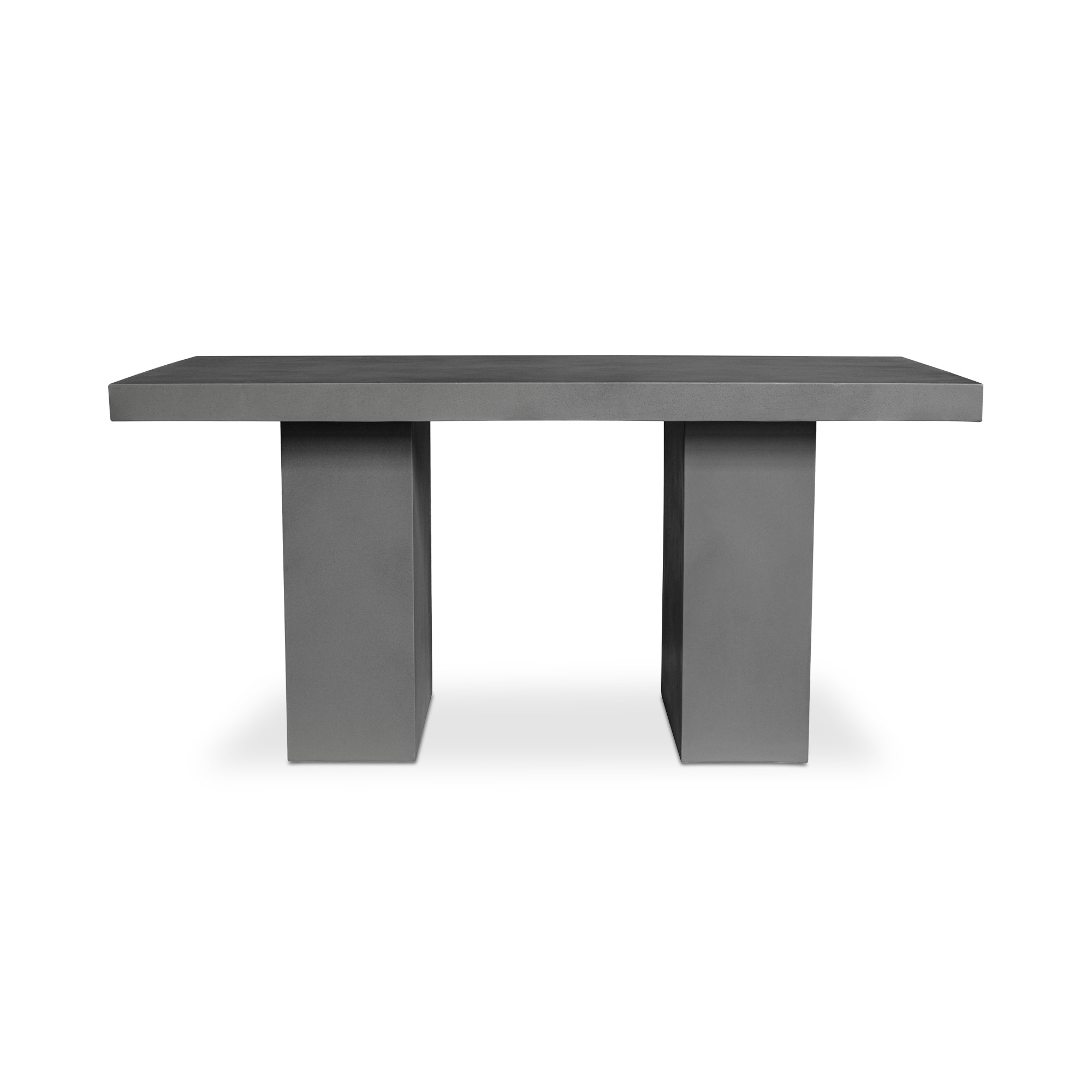 Aurelius 2 Outdoor Dining Table Dark Grey | Grey