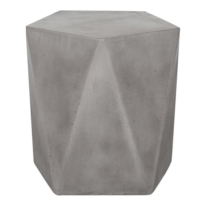 Gem Outdoor Stool Dark Grey | Grey