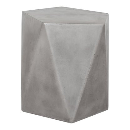 Gem Outdoor Stool Dark Grey