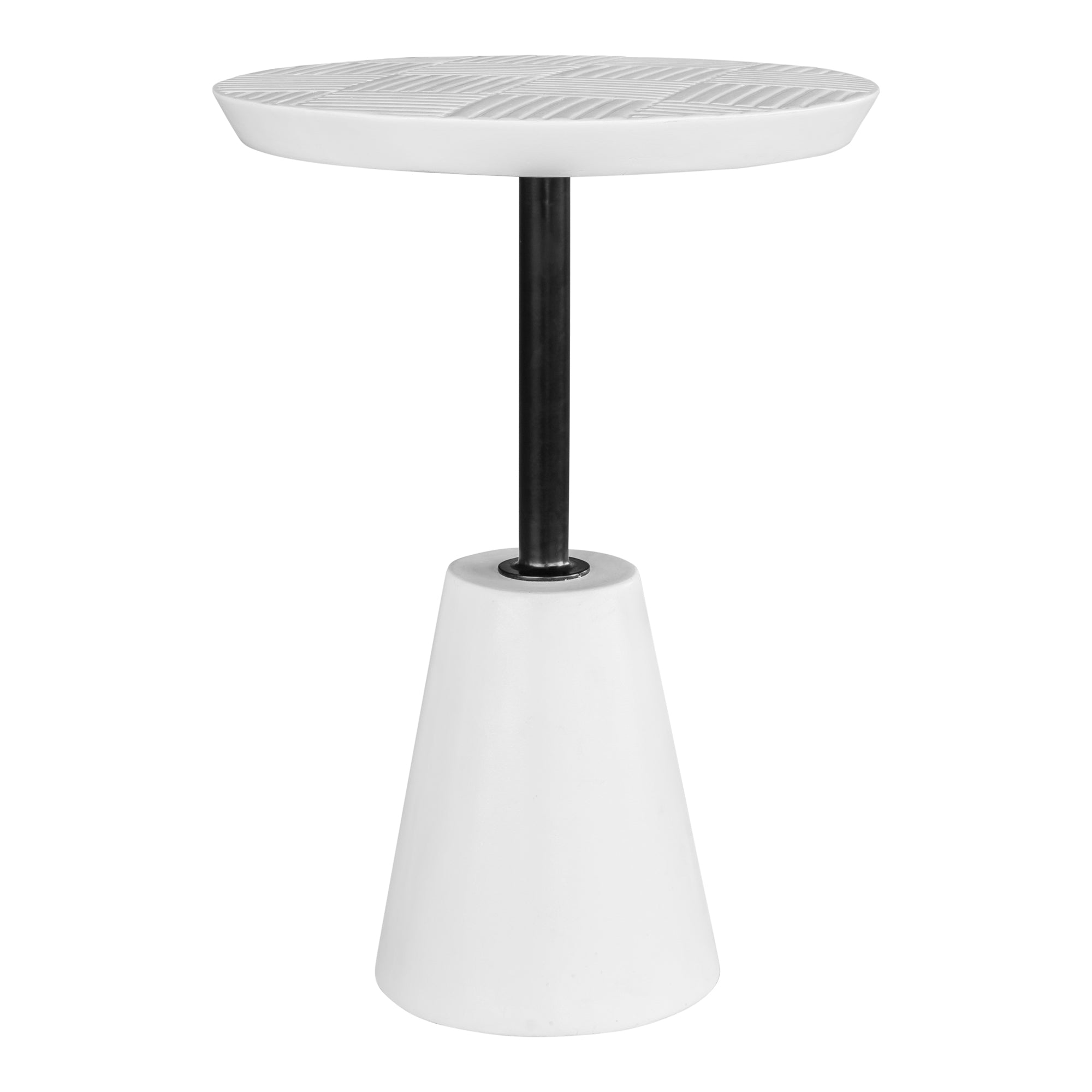 Foundation Outdoor Accent Table White | White