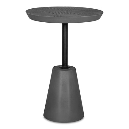 Foundation Outdoor Accent Table Dark Grey | Grey