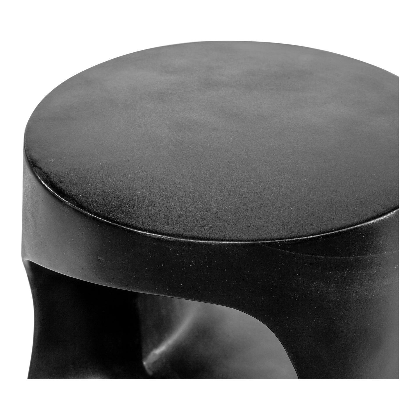 Rothko Outdoor Stool Black by Moe's Home
