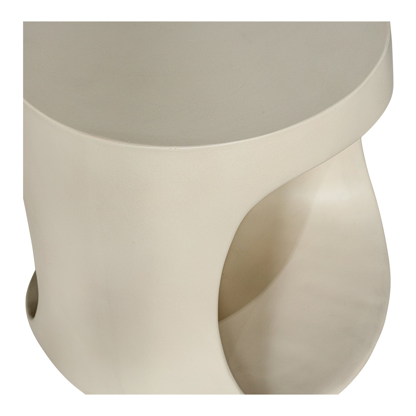 Rothko Outdoor Stool Cream by Moe's Home