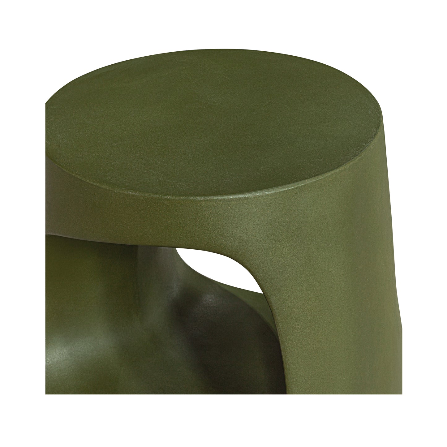 Rothko Outdoor Stool Green by Moe's Home