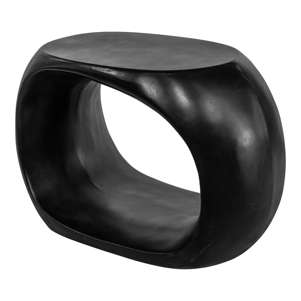 Albers Outdoor Stool Black by Moe's Home