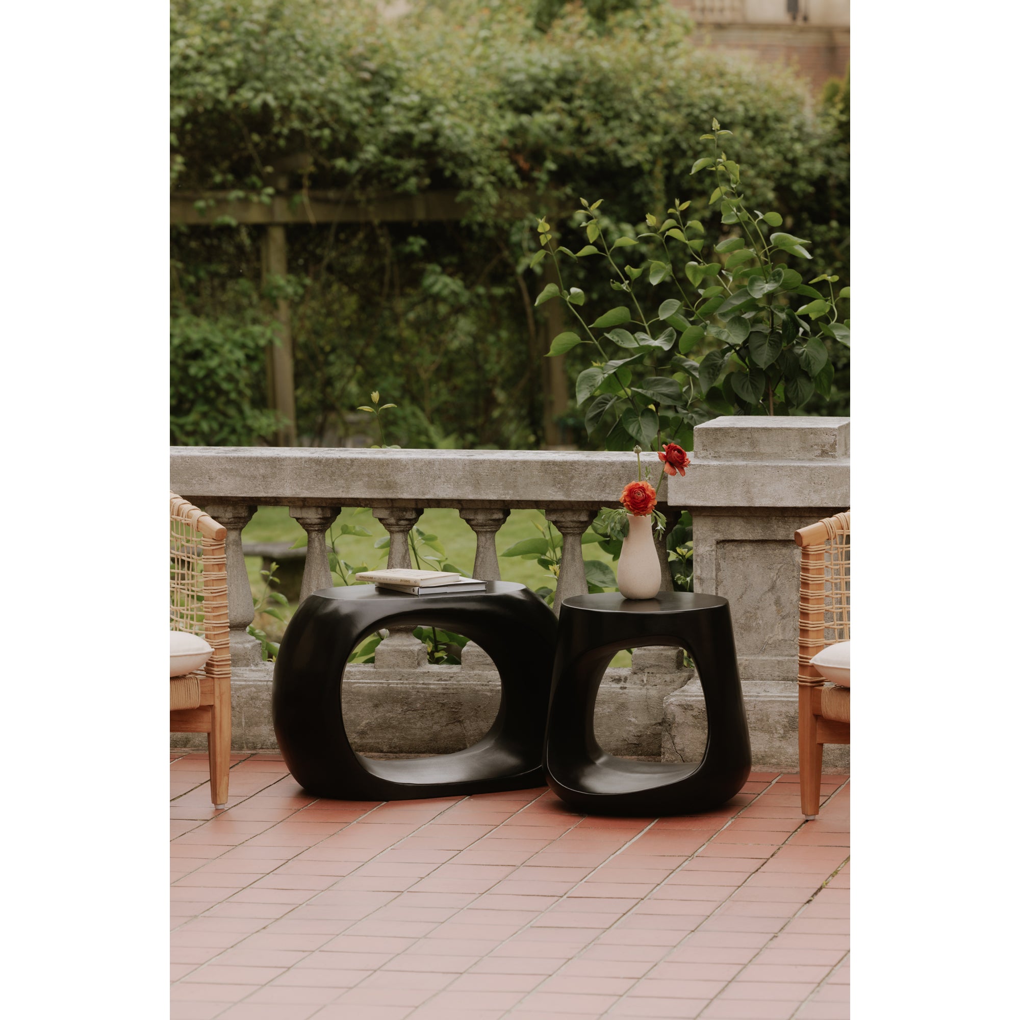 Albers Outdoor Stool Black