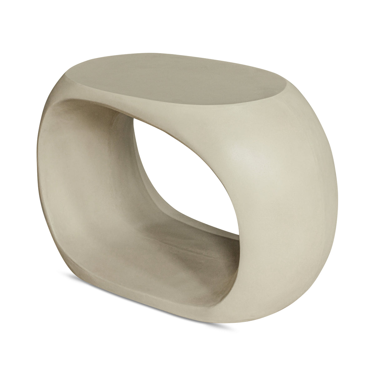 Albers Outdoor Stool Cream by Moe's Home