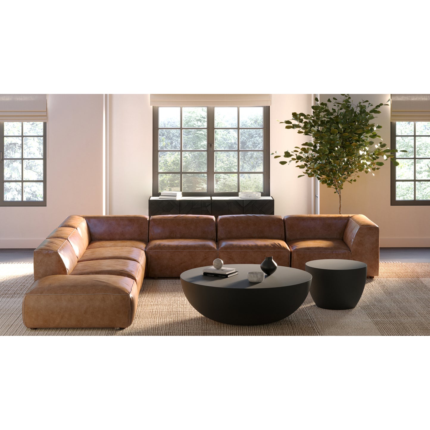 Insitu Side Table Black by Moe's Home