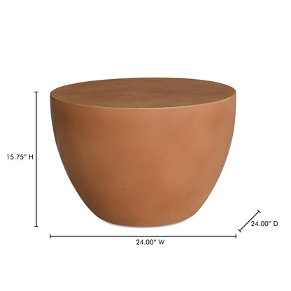 Insitu Side Table Terracotta