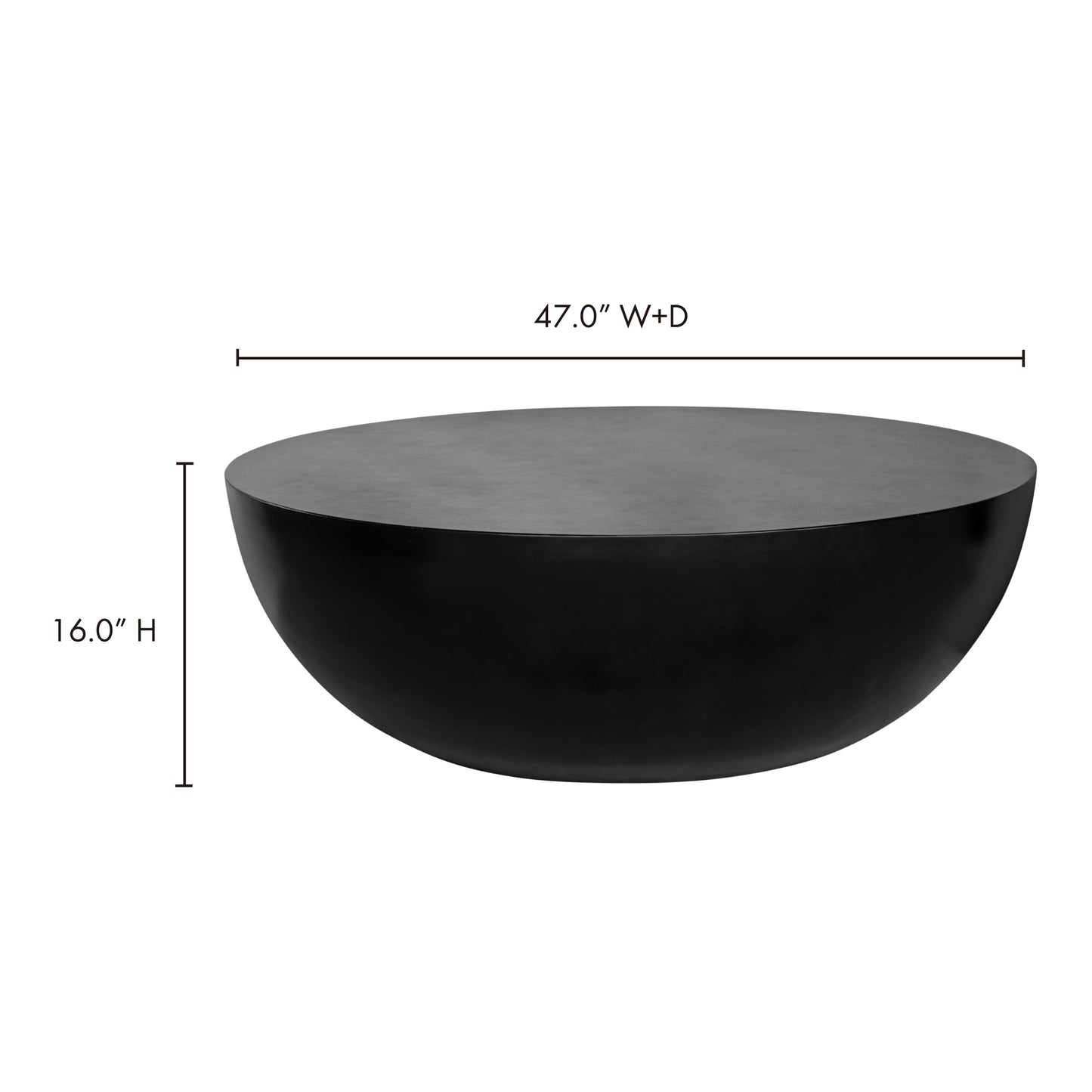 Insitu Coffee Table Black by Moe's Home