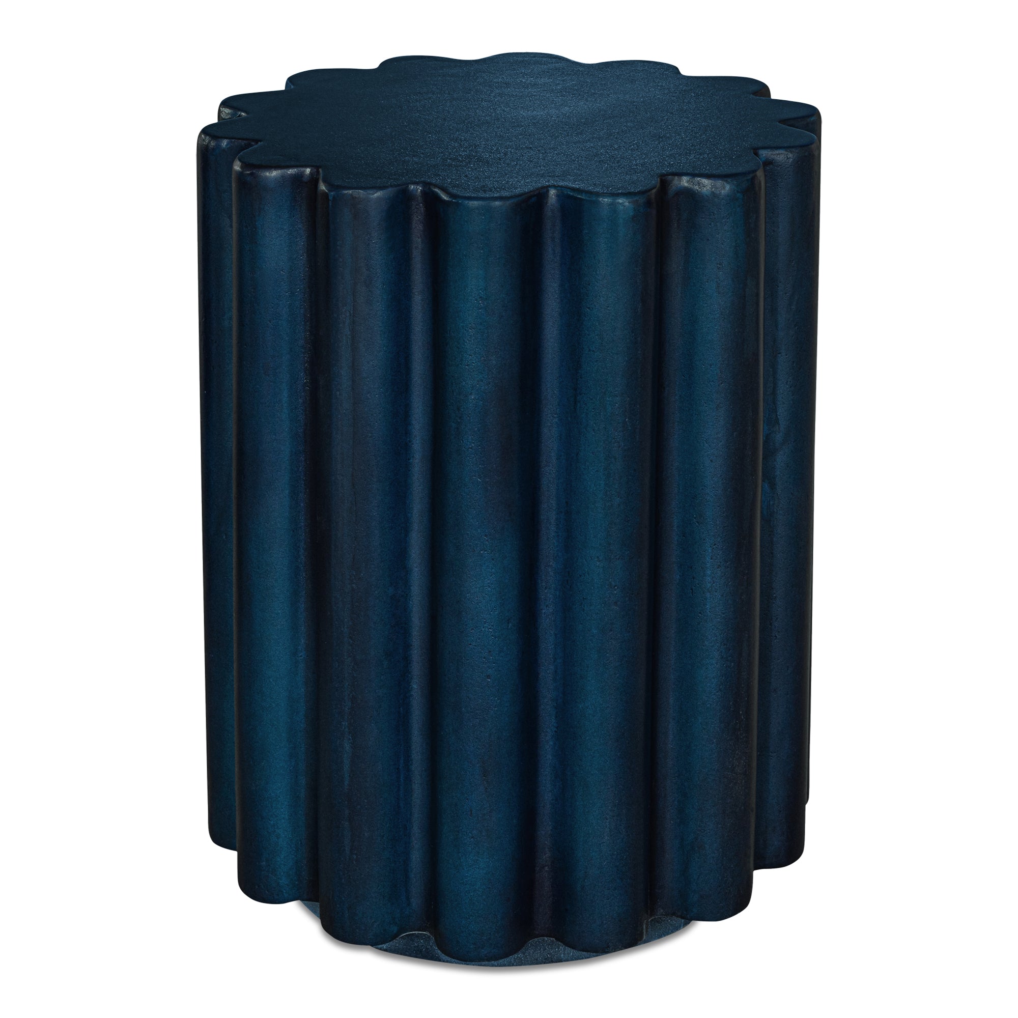 Taffy Accent Table Navy Blue | Blue