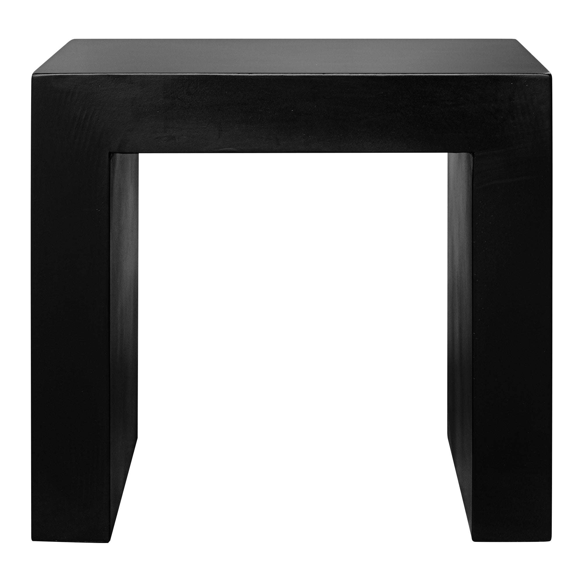 Lazarus Outdoor Stool Black | Black