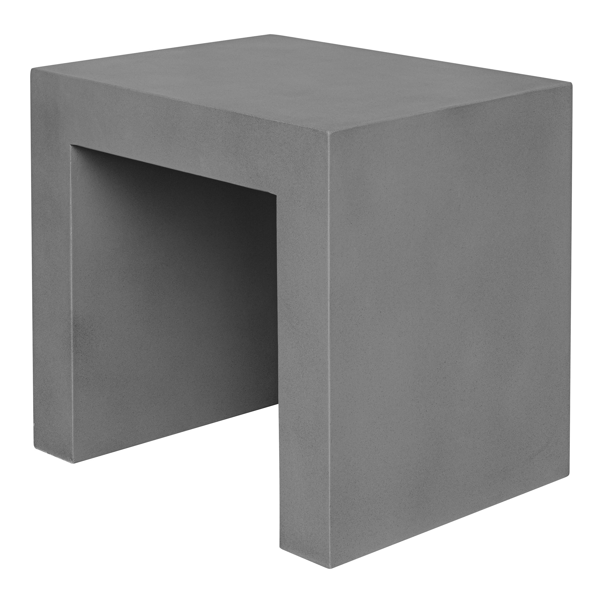 Lazarus Outdoor Stool Grey