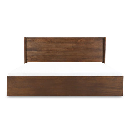 Everett Queen Bed Dark Brown