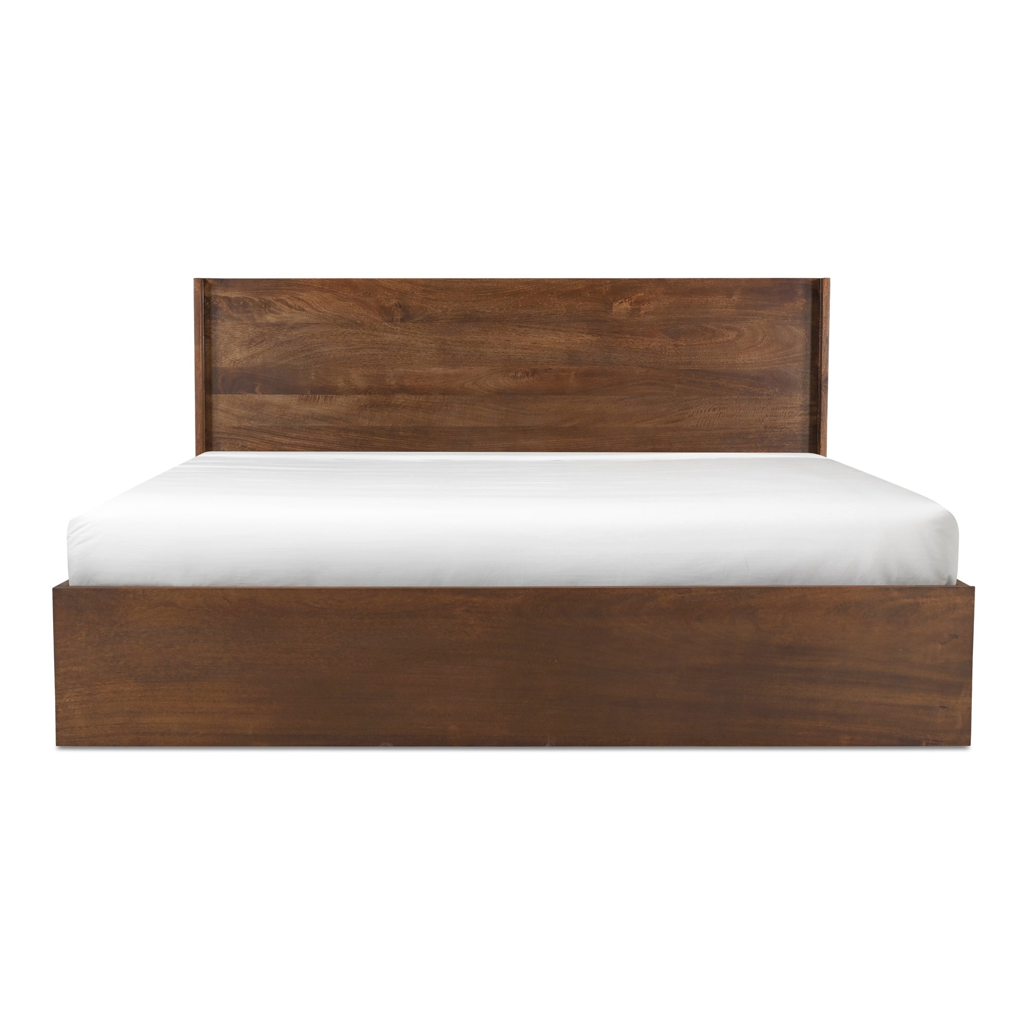 Everett Queen Bed Dark Brown | Brown