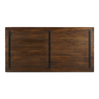 Everett King Bed Dark Brown