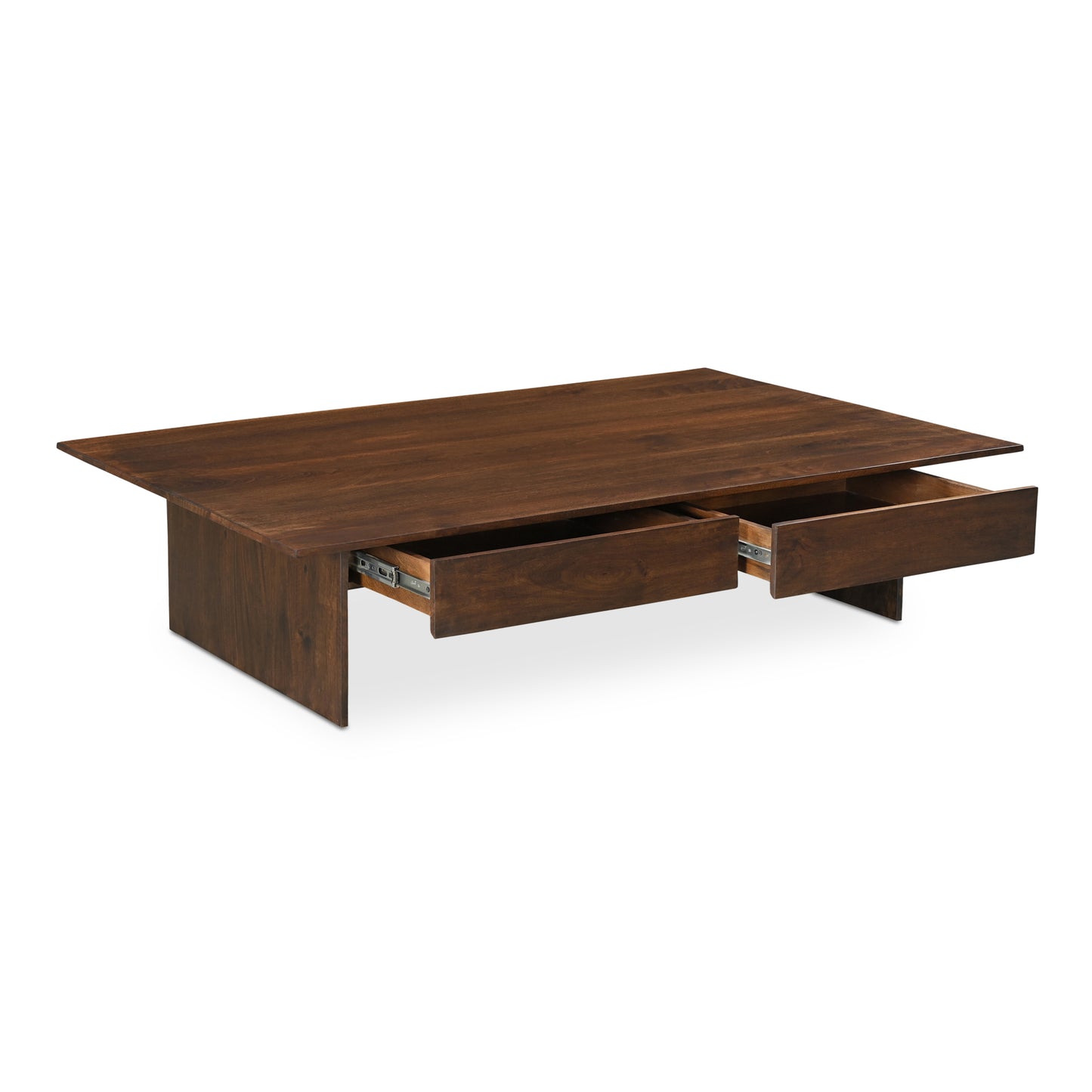 Everett Coffee Table Dark Brown by Moe's Home