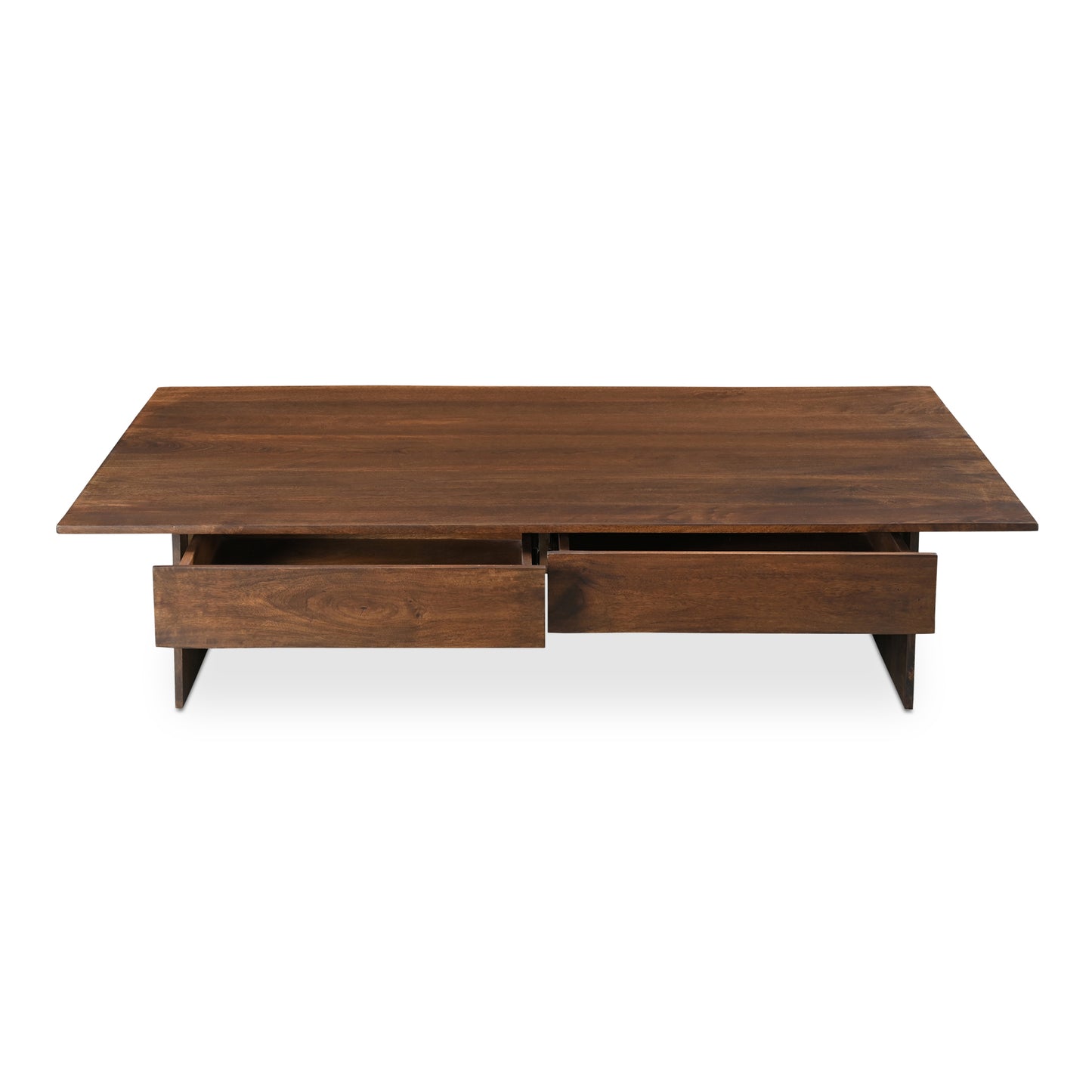 Everett Coffee Table Dark Brown by Moe's Home