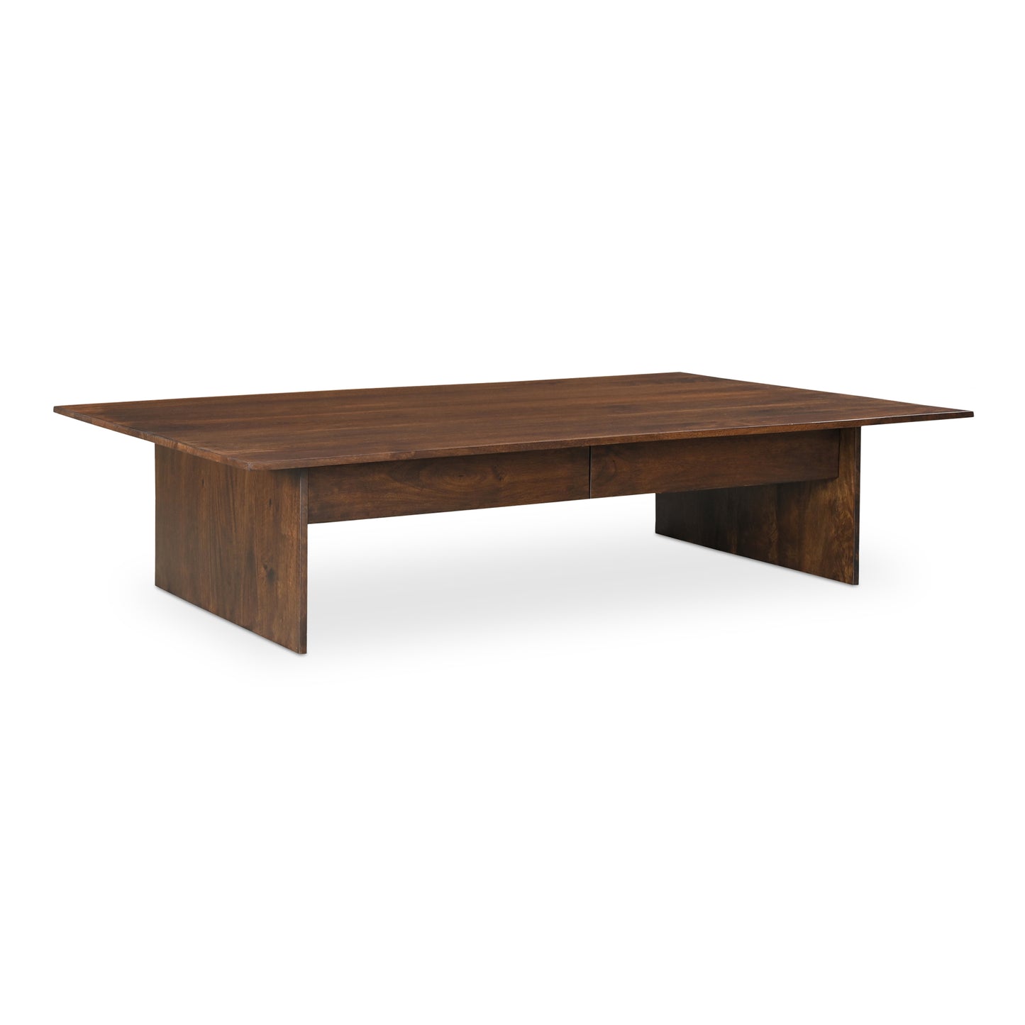 Everett Coffee Table Dark Brown by Moe's Home
