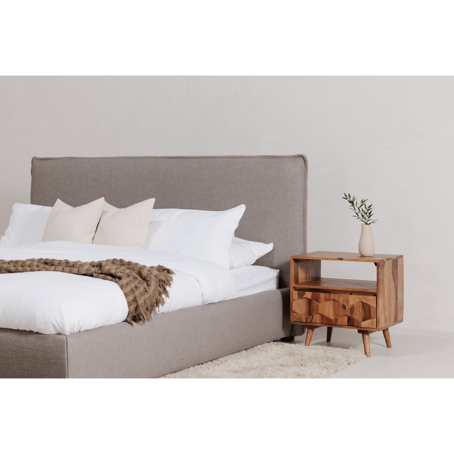 O2 Nightstand Natural by Moe's Home
