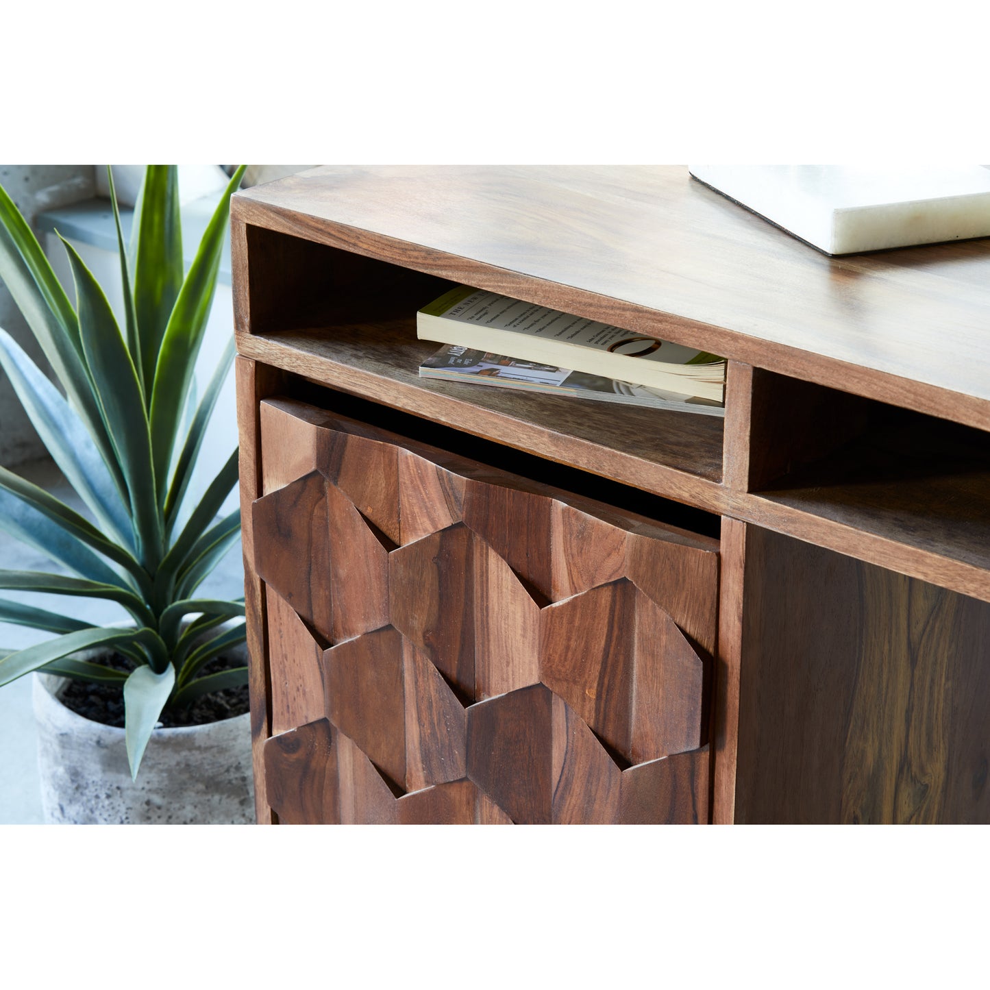 O2 Desk Natural by Moe's Home