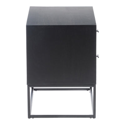Atelier Nighstand Black by Moe's Home