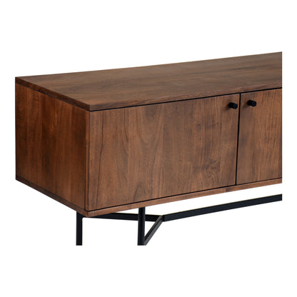 Beck Media Cabinet Brown