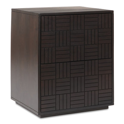 Denman Nightstand Dark Brown