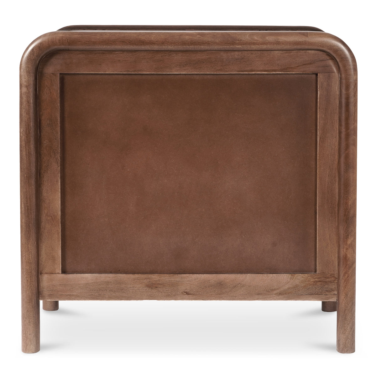 Rye 3 Drawer Nightstand Warm Brown by Moe's Home