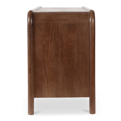 Rye 6 Drawer Dresser Warm Brown by Moe's Home