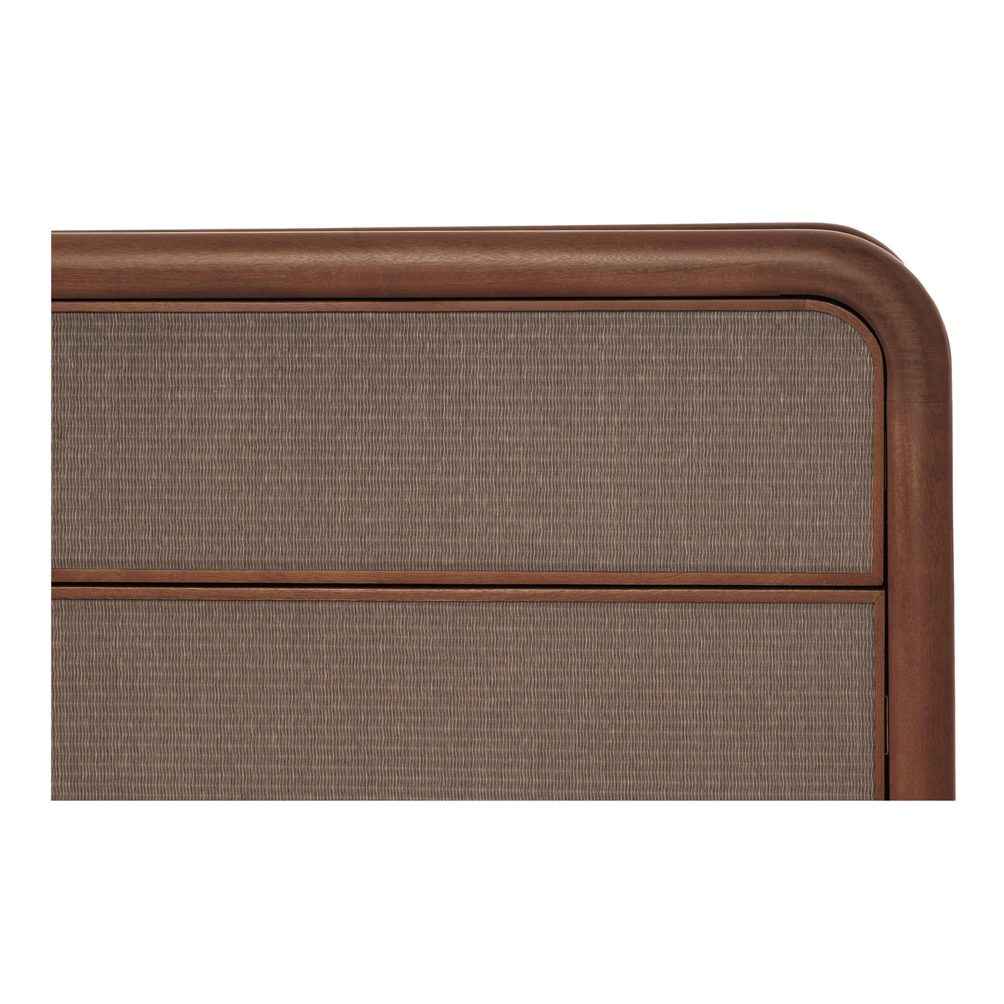 Rye 6 Drawer Dresser Warm Brown by Moe's Home