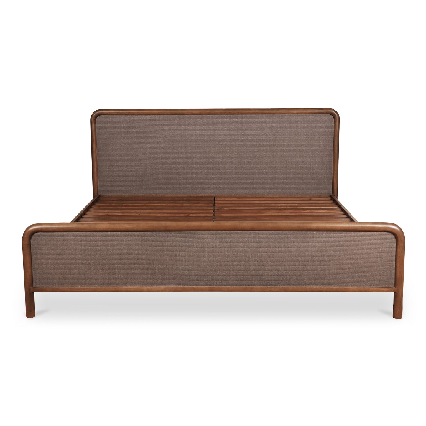 Rye Queen Bed Warm Brown by Moe's Home