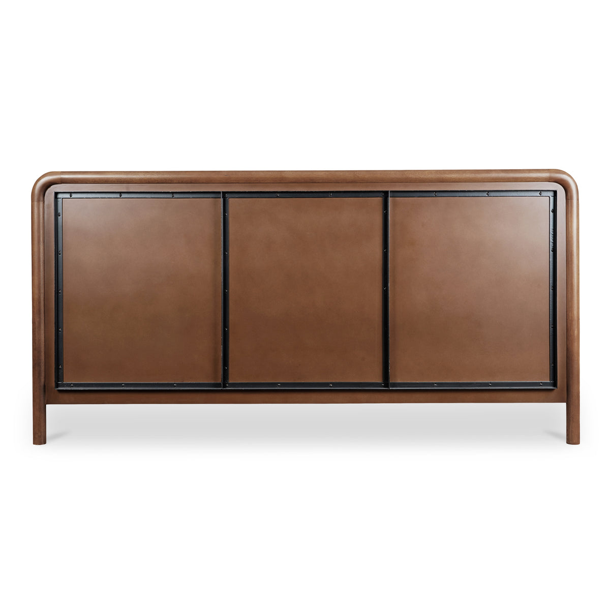 Rye Queen Bed Warm Brown by Moe's Home